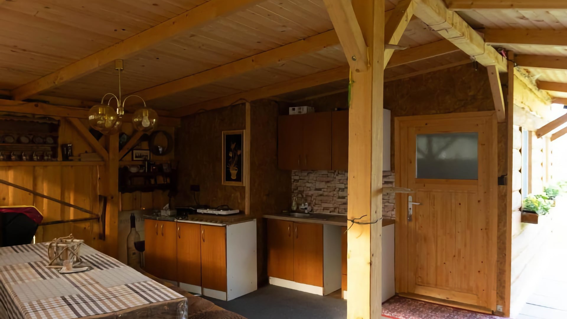 Kuchyňa - Chata v záhrade Mango Chill